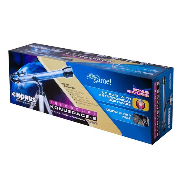  Konus телескоп Konuspace-6 60/800 AZ > фото 8