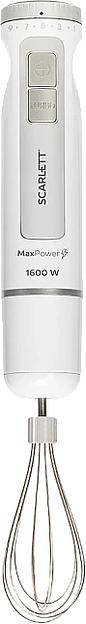 Блендер погружной Scarlett SC-HB42F29 1600Вт белый/серебристый фото 3