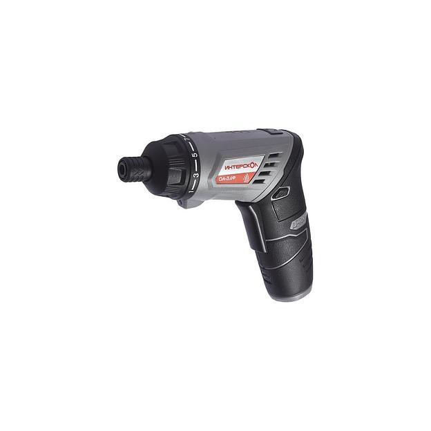 Аккумуляторная отвертка Интерскол ОА-3.6Ф [433.0.1.00] фото 1