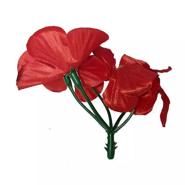 Соцветие из 5 фиалок 1м264 11см фото 6