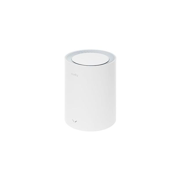 Бесшовный Mesh роутер CUDY M1800, Wi-Fi 6, AX1800, 2.4/5ГГц, 1 LAN, белый [m1800(1-pack)] фото 1