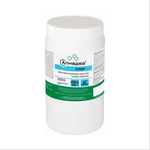 Высокоэффективное дезинфицирующее средство «Алмадез-хлор» №300 ОПТ фото 1