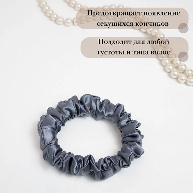 Резинки для волос Casanda Hey тёмно-серая 2, опт фото 1