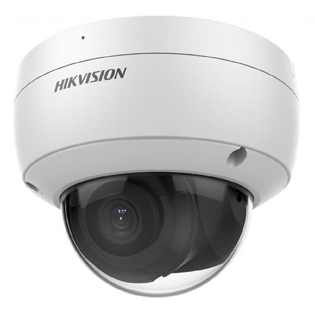 HIKVISION DS-2CD2123G2-IU(D)(2.8mm) 2Мп уличная купольная IP-камера с EXIR-подсветкой до 30м и технологией AcuSense фото 1