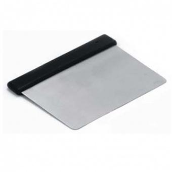 Скребок (разделитель для теста) h= 9 см. раб.часть 7,5*10 см. нерж. /1/24/288/ фото 1