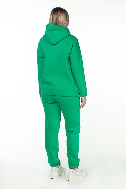 Костюм футер 3-х нитка с начесом 3128/28/Зеленый фото 4