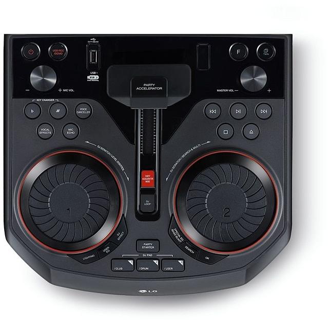 Минисистема LG XBOOM OL75DK черный 600Вт CD CDRW DVD DVDRW FM USB BT фото 10