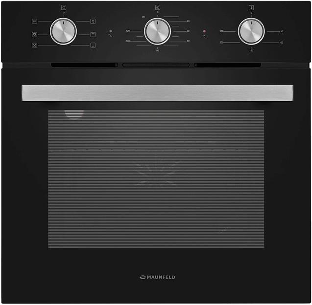 Духовой шкаф Электрический Maunfeld AEOF6060B черный фото 1