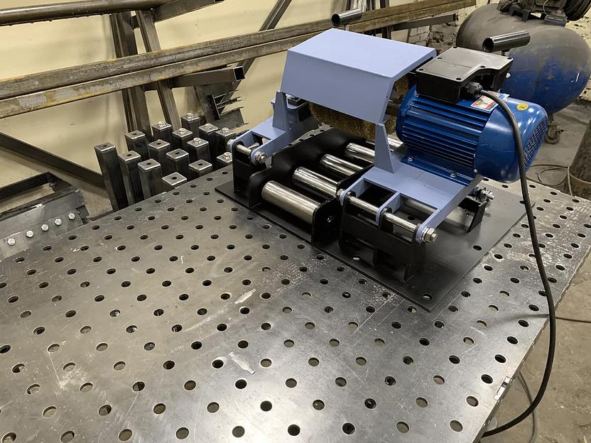 Станок зачистной для профильных и круглых труб до 160 мм (ЗС-160) фото 7