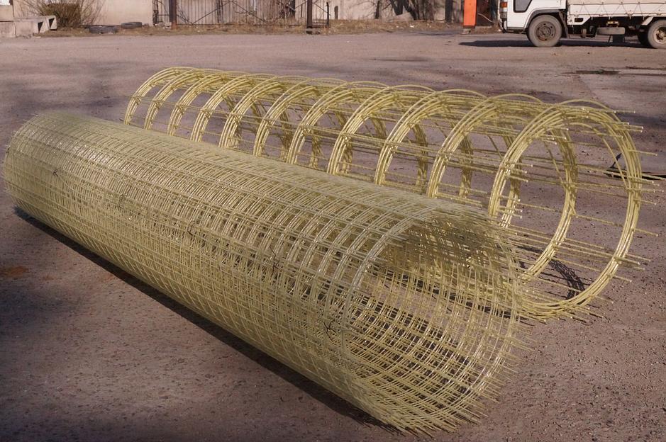 Композитная кладочная сетка Ф 2,5 мм 100х100 фото 2