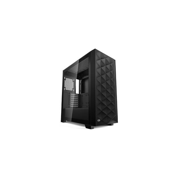 Корпус ATX PCCOOLER C3D510 BK, Midi-Tower, без БП, черный [c3d510-bkp0-gl] фото 1