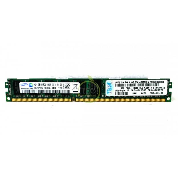 Память IBM 4Gb 1хRank PC3L-10600 CL9 ECC DDR3-1333 RDIMM фото 1