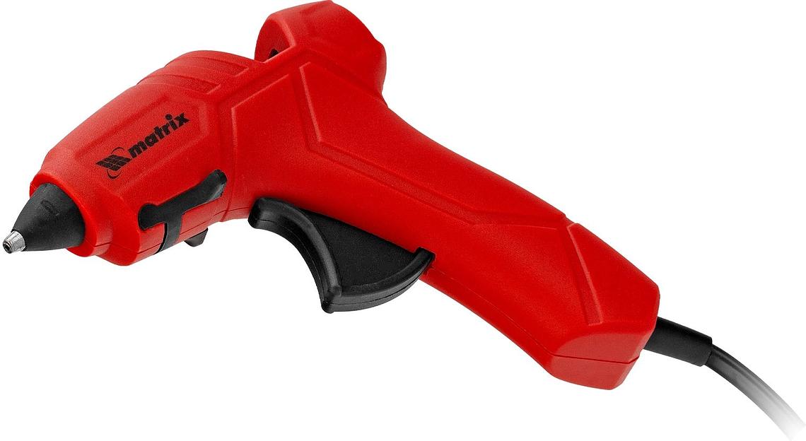 Клеевой пистолет, 7 мм, 15 (60) Вт, 8 г/мин// Matrix фото 8