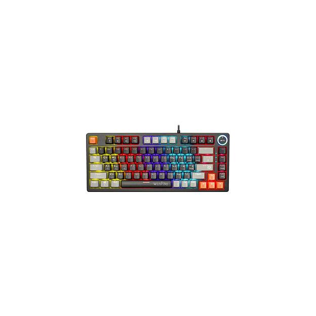 Клавиатура Defender Wildfire GK-213, USB, черный серый [45213] фото 1
