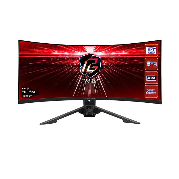 Монитор 34" ASRock PG34WQ15R3A фото 2