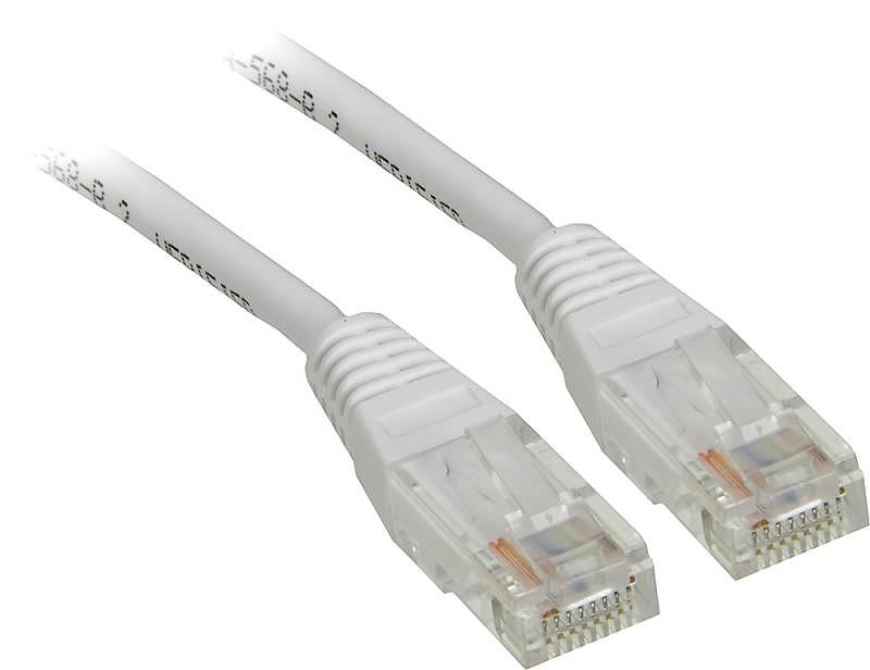 Патч-корд Lanmaster UTP TWT-45-45-2.0-WH UTP вилка RJ-45-вилка RJ-45 кат.5е 2м белый ПВХ (уп.:1шт) фото 2
