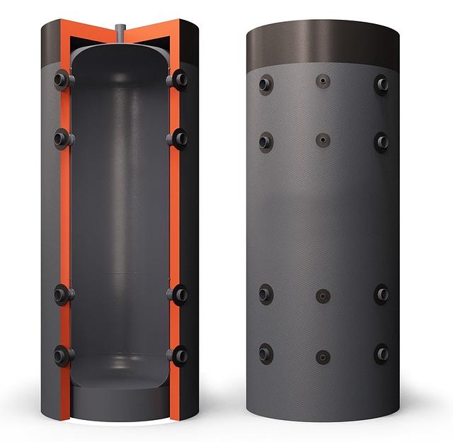 Теплоаккумулятор ТС-2000 (Буферная ёмкость) ОПТ  фото 2