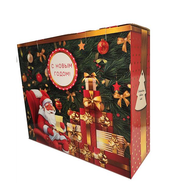 Изготовление новогодних коробок под заказ, модель MGKR-3 фото 1
