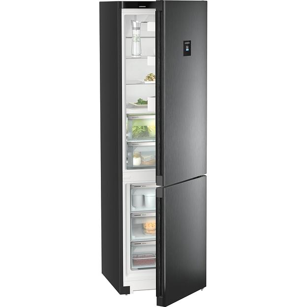Холодильник Liebherr CBNbdc 573i-22 001 черный двухкамерный 255/94л морозилка снизу, No Frost фото 2