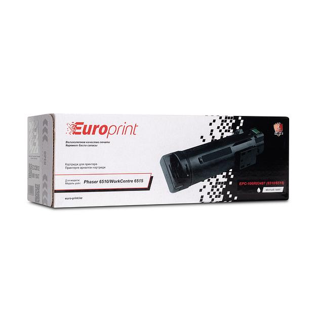 Картридж. Europrint. EPC-106R03487 (6510 6515)  Жёлтый фото 3