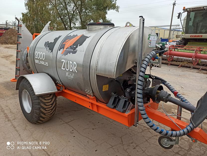 Опрыскиватель садовый прицепной с приставкой Колонна 2.0 и бочкой из нержавеющей стали фото 2