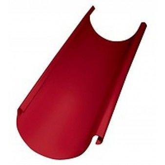 Полукруглый желоб 3 м система 125х90 мм окрашенный водосток Grand Line фото 1