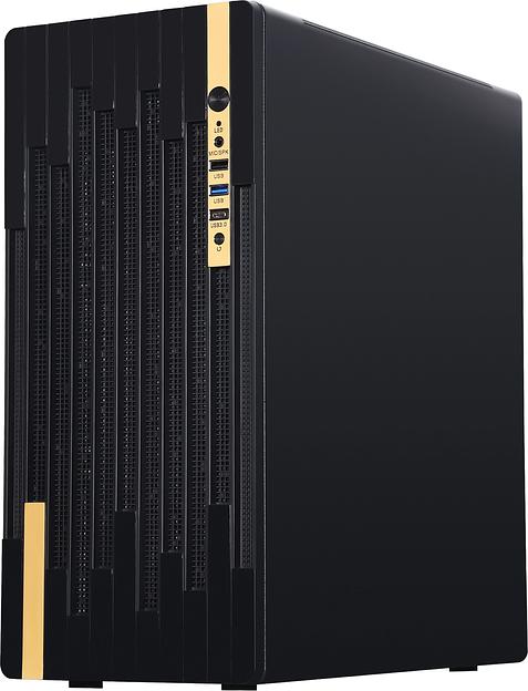 Корпус Accord ACC-188R2 черный без БП ATX 4x120mm 1xUSB2.0 1xUSB3.0 1xUSB3.1 audio фото 3