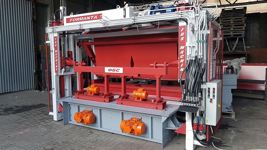 Вибропресс Форманта ФБС автомат фото 3