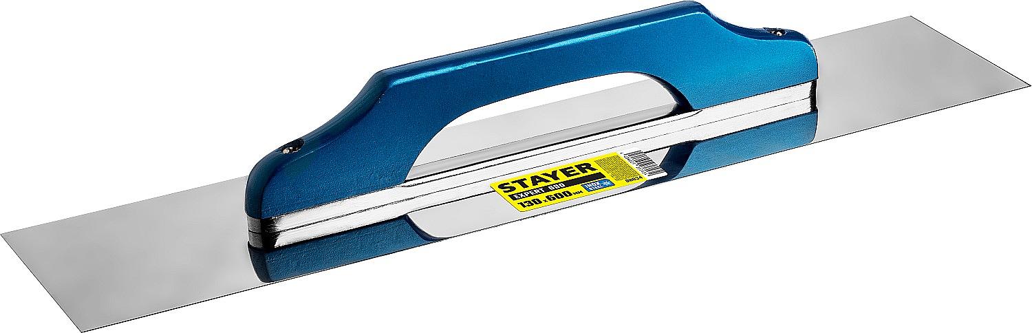STAYER Expert 600, 130 х 600 мм, штукатурная гладилка, Professional (08034) фото 1