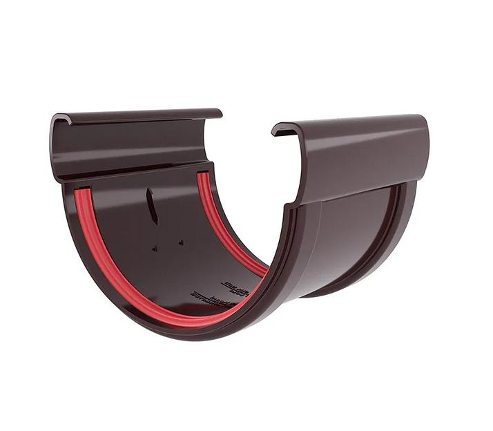 Водосток ПВХ Grand Line соединитель желобов «Дизайн 135» цветной фото 4