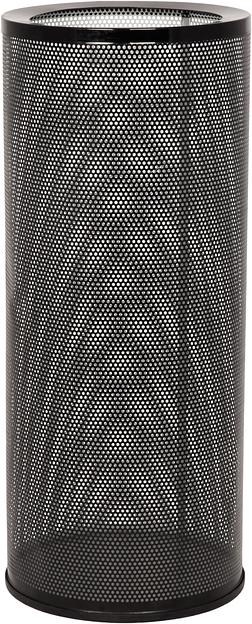 Урна для мусора 30 литров перф. черный фото 1