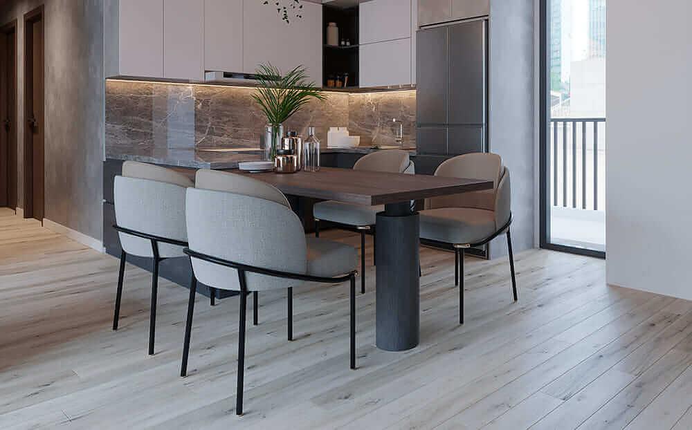 Каменный ламинат Stone floor SPC Дуб Зимний лес 8813-2 HP фото 2