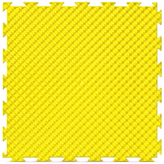 Factor – универсальное напольное покрытие, толщина 8 мм, Цвет Желтый RAL 1016, Толщина модуля 8 мм. фото 1