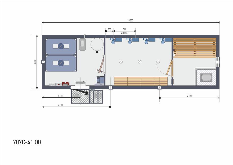 Вагон-дома сауны фото 7