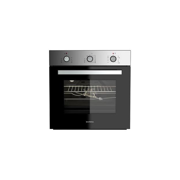 Духовой шкаф Darina 0U5 BDE 112 705 X, нержавеющая сталь/стекло черное фото 1