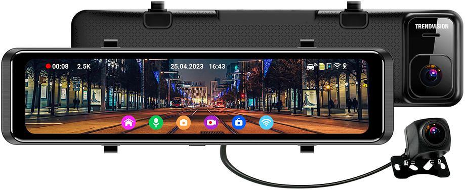 Видеорегистратор TrendVision MR-1100 черный 2Mpix 2160x3840 2160p 150гр. GPS SA 223 фото 1