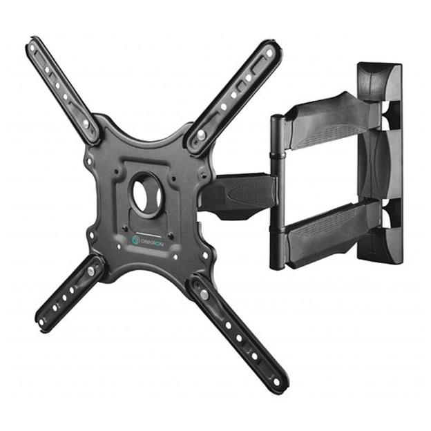 ONKRON M4 чёрный Для телевизоров диагональю 32"-55" Максимальная нагрузка: 35 кг VESA: 100x100, 200x100, 200x200, 200x300, 200x400, 300x200, 300x300, 300x400, 400x200, 400x300, 400x400 мм фото 1