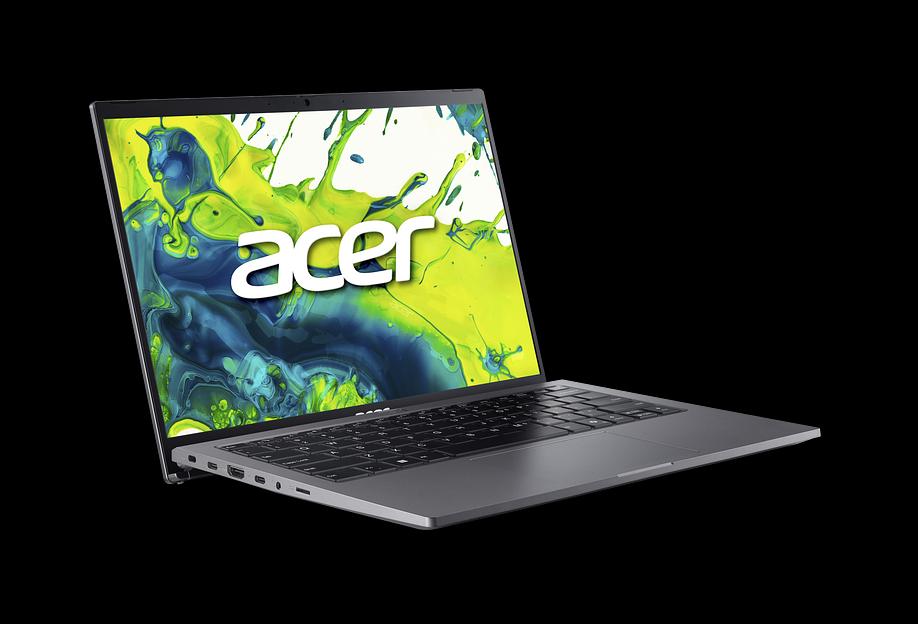 Aspire Go 14 14" WUXGA 1920x1200 Non-glare IPS / 1200:1 / 300 nit / sRGB 100% Intel® Core™ Ultra 7 processor 155H UMA 16 GB DDR5 Memory 512GB PCIe NVMe SSD Iron Metal Top Cover None(Boot-up only) фото 8