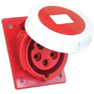 Розетка скрытой установки, с наклоном IP67 32A 3P+E+N 400V фото 1