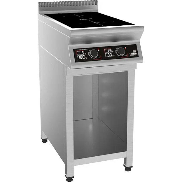 Плита индукционная на полузакрытой подставке 2 конфорки Кобор I7-2S1 фото 1