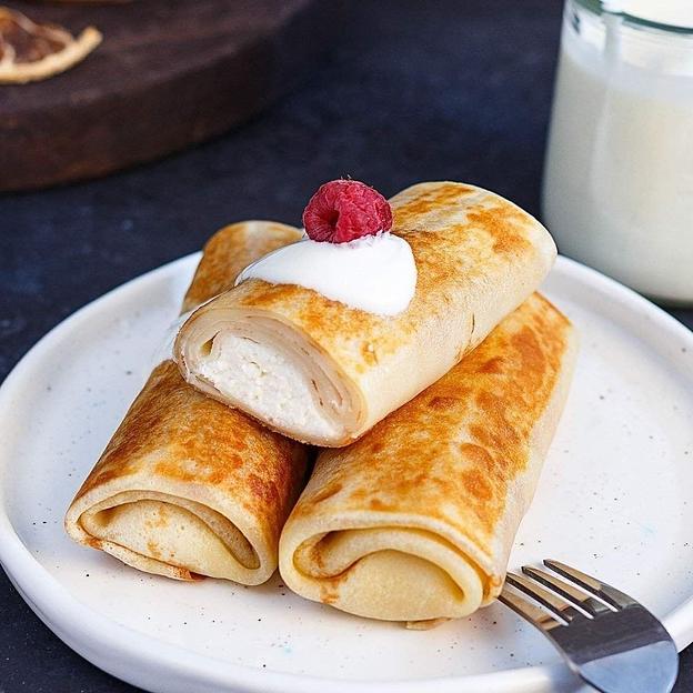 Полуфабрикаты блины Сибирская глубинка «С творогом» ОПТ фото 1