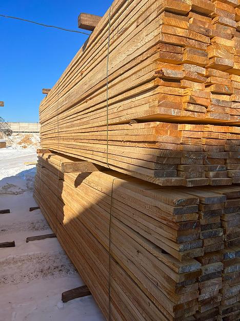 Пиломатериал из ангарской лиственницы сухой 1-4 сорт 32 x 150 x 3000/4000/6000 мм фото 3