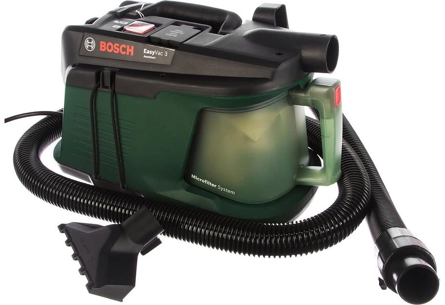 Строительный пылесос Bosch EasyVac3 700Вт (уборка: сухая) зеленый фото 1