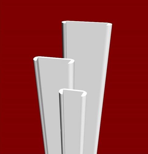 Профиль П-образный мягкий 10/12/15 мм опт фото 2