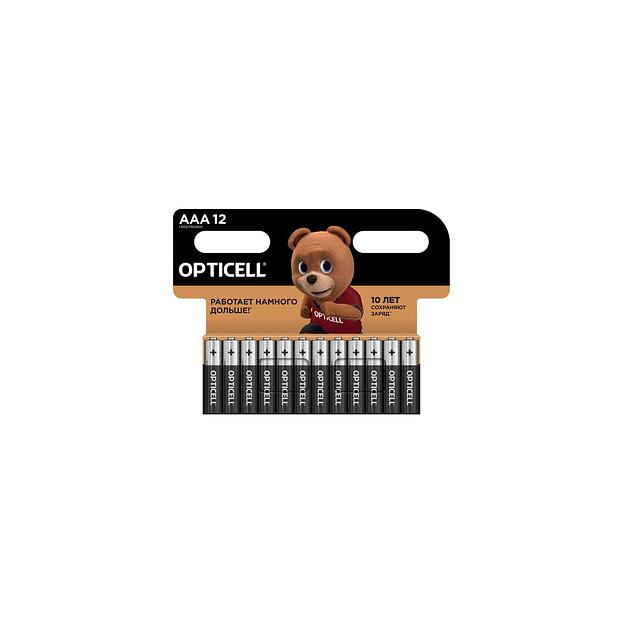 AAA Батарейка OPTICELL Basic LR03, 12 шт. фото 1