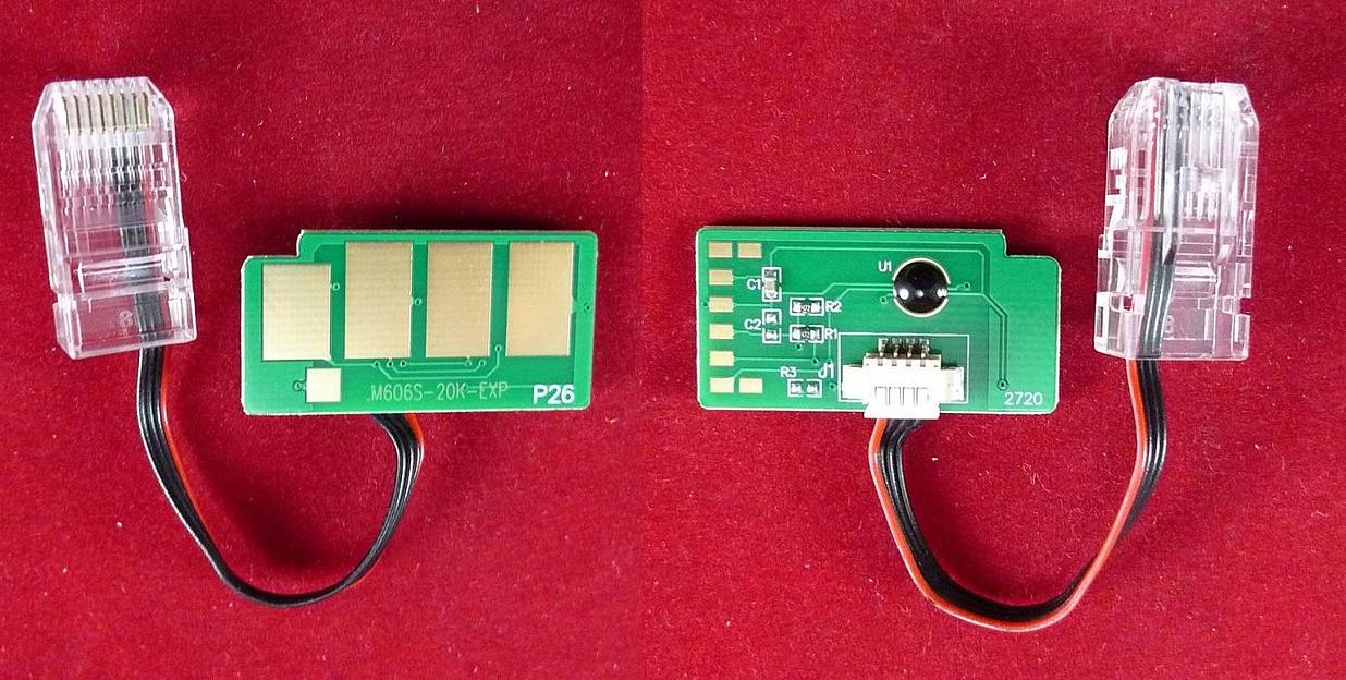 Чип Samsung CLX-9350ND (CLT-M606S) Magenta, 20K ELP Imaging® фото 1