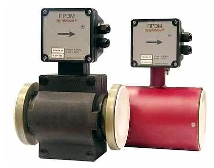Электромагнитный расходомер ПРЭМ Теплоком диаметром 80 мм фото 1