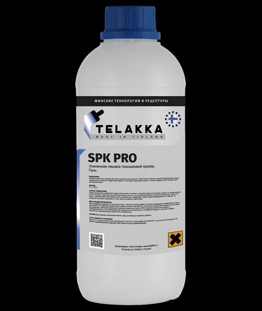 Смывка порошковой краски с металла, с алюминия усиленная TELAKKA SPK PRO 1кг фото 1