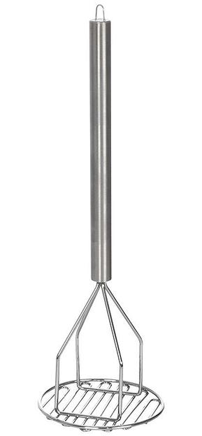 Картофелемялка 450 мм. нерж. ручка 30 см. /1/10/ фото 1