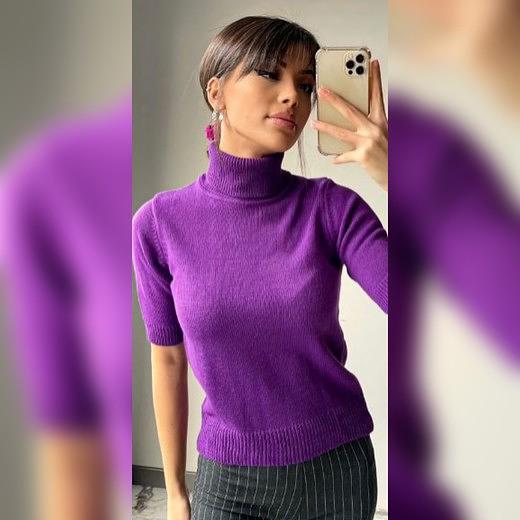 Водолазка женская с коротким рукавом опт фото 1